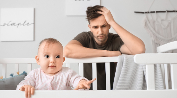 Nascita del bambino + Dopo la nascita + depressione nel padre