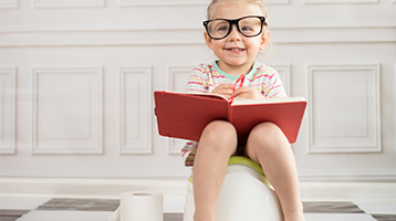 Bambino + educazione al vasino + giochi